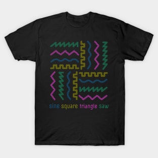 Synthesizer Waveform T-Shirt